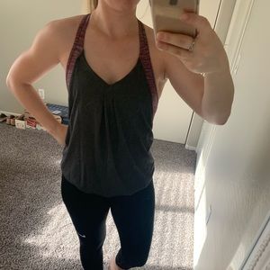 Lululemon Tank Top With Built In Sports Bra